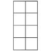 Vidaxl Drzwi Przesuwne A Akcesoriami, 102,5X205 Cm, Esg I Aluminium