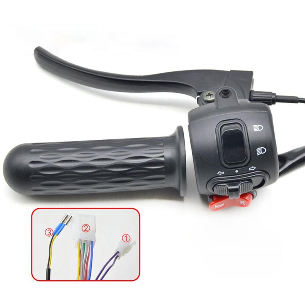 Handle Electric Vehicle Parts Rotary Handle Combination Switch Integrated Switch Button Handle Seat