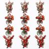 Unique Wooden Hanging Pendants Cute Christmas Decorations Set  Office Decorations