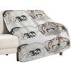 Ferret Clan Wrap Throw Blanket Outdoor Soft Blanket For Picnic Beach Camping