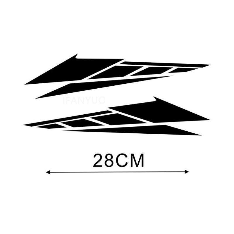 

Многоцветная декоративная наклейка на мотоцикл, наклейки на задний кофр мотоцикла, электровелосипеда, защитная от царапин, декоративный элемент для модификации, для Yamaha 20cm