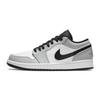 Jordan Air Jordan 1 Low Top Skateboard Shoes Unisex Smoke Gray 553558-132(Team162-DiorSbox)