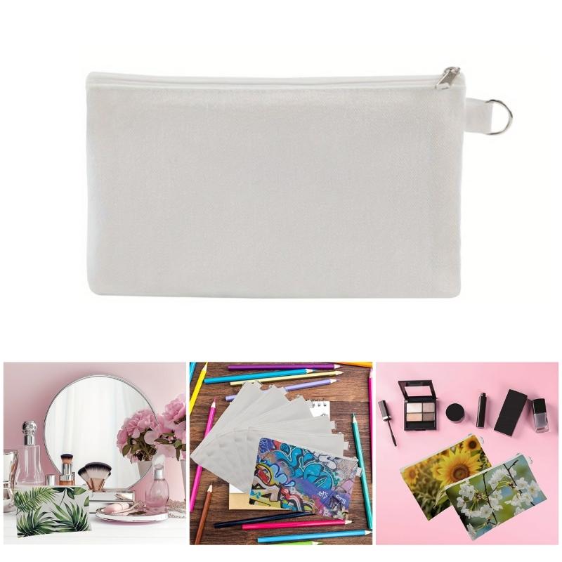 15pcs Portable Blanks Sublimation Bags Canvas Storage Bags Designed For Easy Organization By Hobbyists