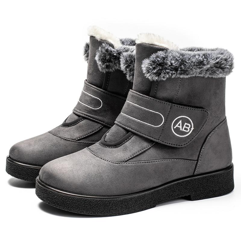 Women'S Boots Classics Ankle Boots With Fur Super Warm Winter Shoes Woman Snow Boots Low Heels Women Booties Winter Footwear