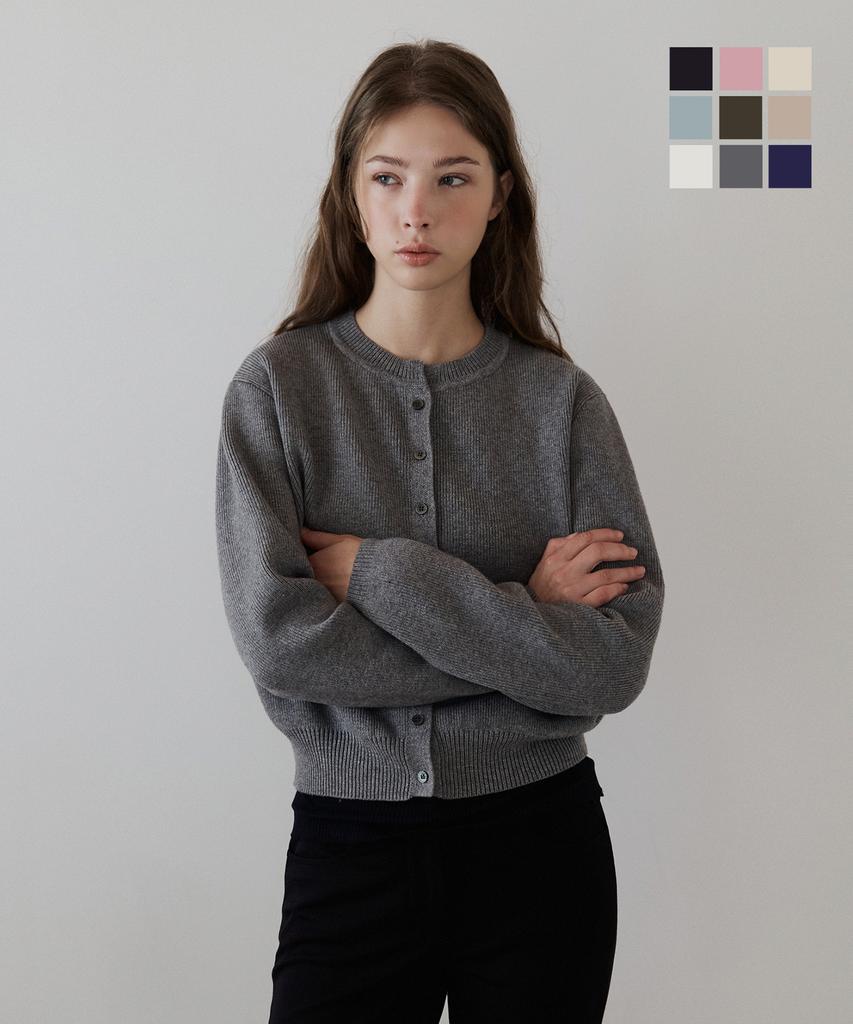 HANE Essential Round Cardigan 9 Colors