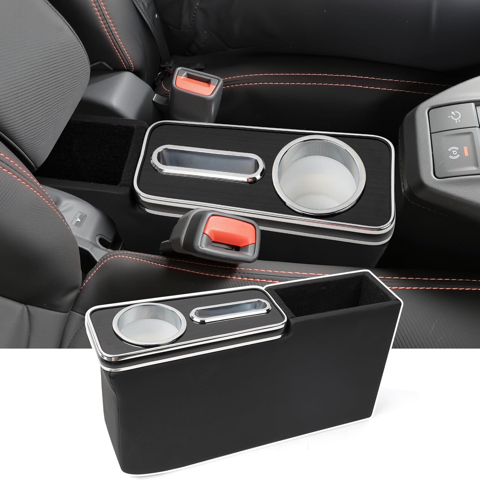 

Подлокотник-органайзер для Daihatsu Taft Центральный аксессуар для хранения напитков Индивидуальный Простой Июнь 2020 и позже LA900S/LA910S, Хранение, Ящик, Ящик, Держатель, Многофункциональный чёрный