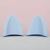 NEW 2Pcs Cute Helmet Cat Ears Decoration Helmet Styling Strong Adhesive Stickers Motorcycle Electric Helmet Accessories