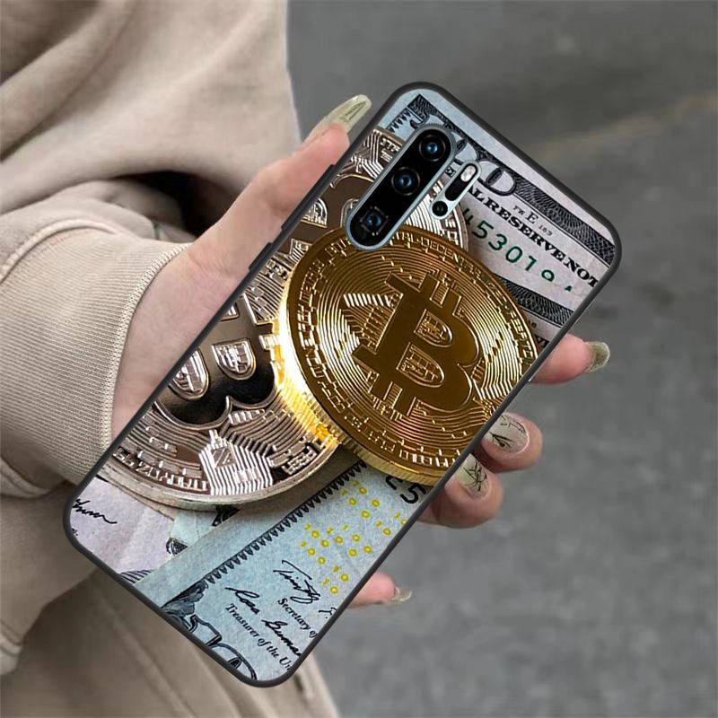 Bitcoin BTC Case For Huawei Nova 9 SE 10 5T 11i 8i 7i 3i Y61 Y91 Y60 Y70 Y90 P20 P40 Lite P30 Pro Cover