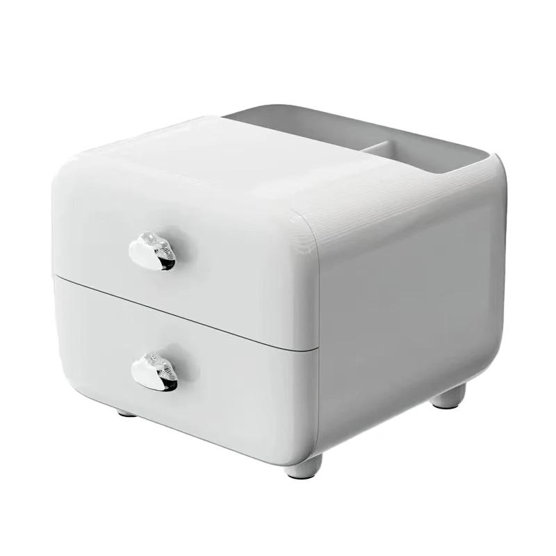 Mini Desktop Storage Box Students Simple Stationery Drawer with Pen Holder Children's Desk Sundries Hair Accessories Organizer