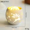 Nordic Glass Candle Holder – Christmas Aromatherapy Wax Cup, Creative Romantic Home Decor Ornament