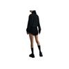 Nike Chaqueta de Manga Larga de Color Sólido con Bolsillos con Cremallera y Puños Elásticos Chaquetas de Mujer Negro HQ3368-010
