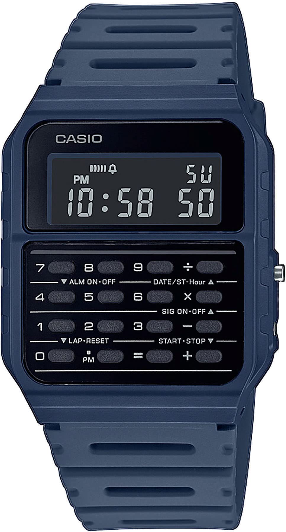 Casio Vintage CA-53WF-2BEF Unisex Calculator Watch