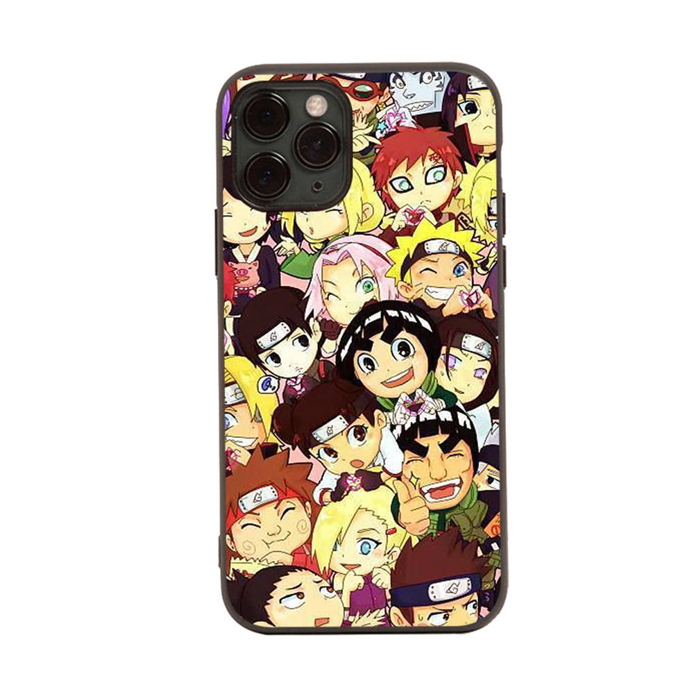 Case for OPPO Reno 8 6 5 Pro Find X3 A17 A3 A31 A38 A40 A53 A54 A55 A74 A76 A78 A77 A80 A94 A95 A96 Lite Black Sofe Cover WI57 Naruto Anime