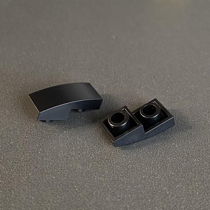 Compatible Building Block 24201 Technology Education Small Particles Building Block Accessories Parts 1X2 Reverse Arc Parts