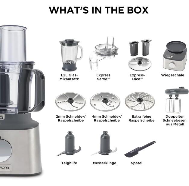Food Processor Kenwood FDM315SS Multipro Compact+ (0W22011052)