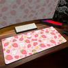 NonSlip Large Mouse Pad Cute Gaming Desk Setup Pads White Accessories Big White Mousepads Rubber HD X Kawaii Desk Mats
