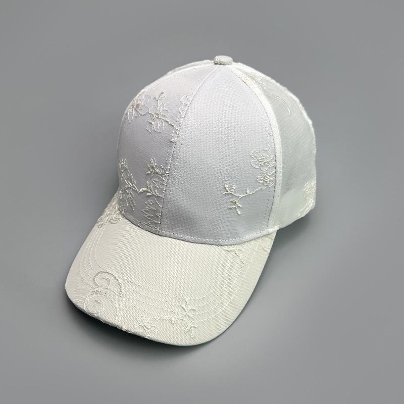 Printed Antique Baseball Cap Women'S Elegant Sunshade Breathable Fashion Outdoor Cap