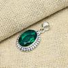 Chrome Diopside Gemstone 925 Sterling Silver Jewelry Handmade Pendant Gift For Women