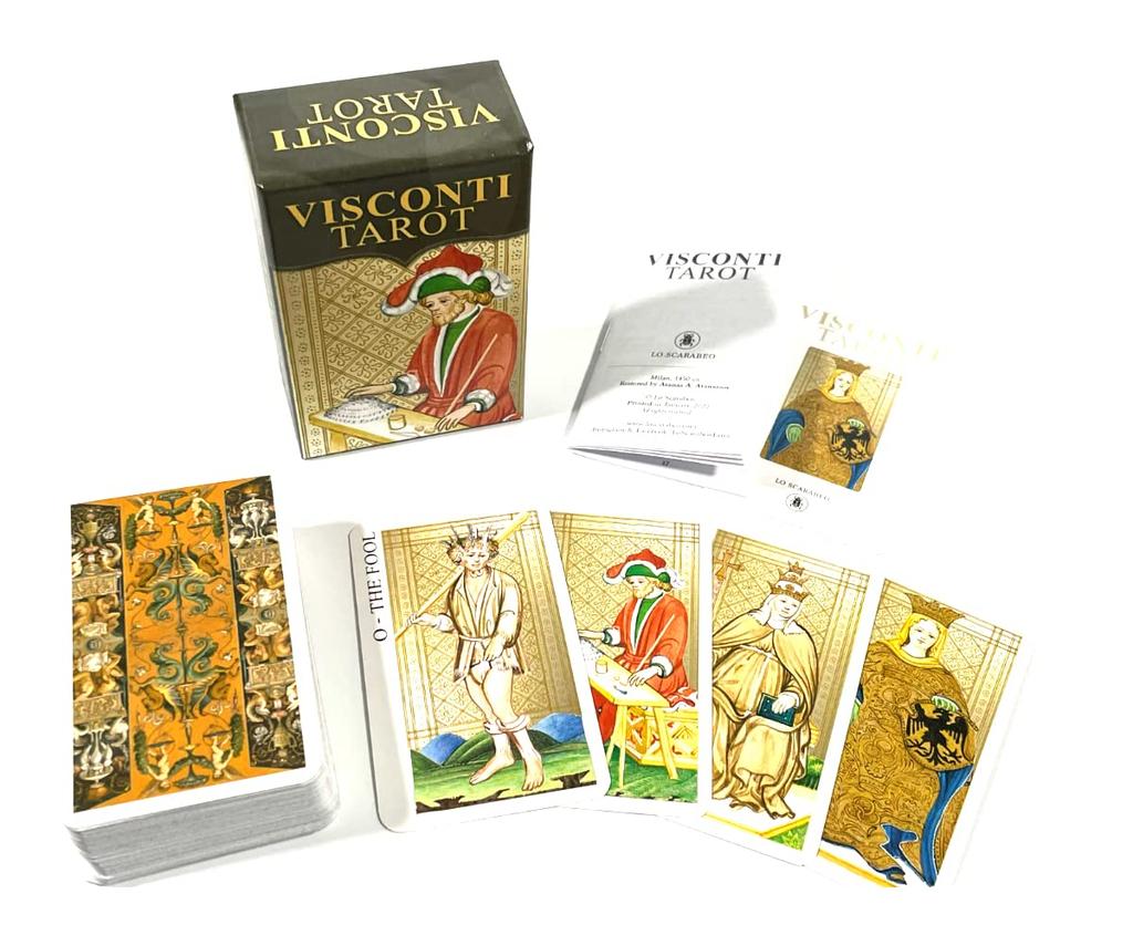 Tarot Cards 78 Pieces Miniature Tarot Fortune Telling Tarot Japanese Instruction Manual Included I.I.J [Visconti Mini] [Genuine Product]