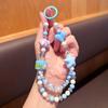 Diy Fashionable Small Fresh Mobile Phone Chain Anti-Lost Mobile Phone Case Pendant Beaded Bracelet Exquisite Girls Ccd Pendant