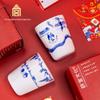 Forbidden City Palace Cat Ceramic Tea Set