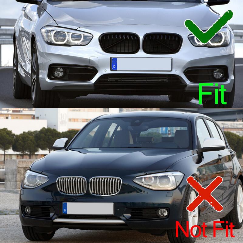 2x Dimljusgaller för främre stötfångare för BMW 1-serie F20 F21 Sport Line 2015-2019 LCI 51117371667,51117371668