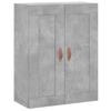 Wall Cabinet Concrete Grey 69.5 x 34 x 90 cm Particleboard