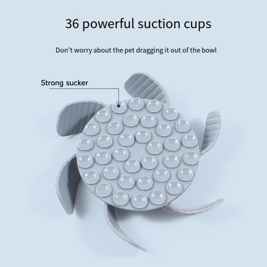 

Разделитель для корма для домашних животных Yousheng, износостойкая прочная силиконовая миска для собак, вставка для медленной подачи с присоской, товары для домашних животных