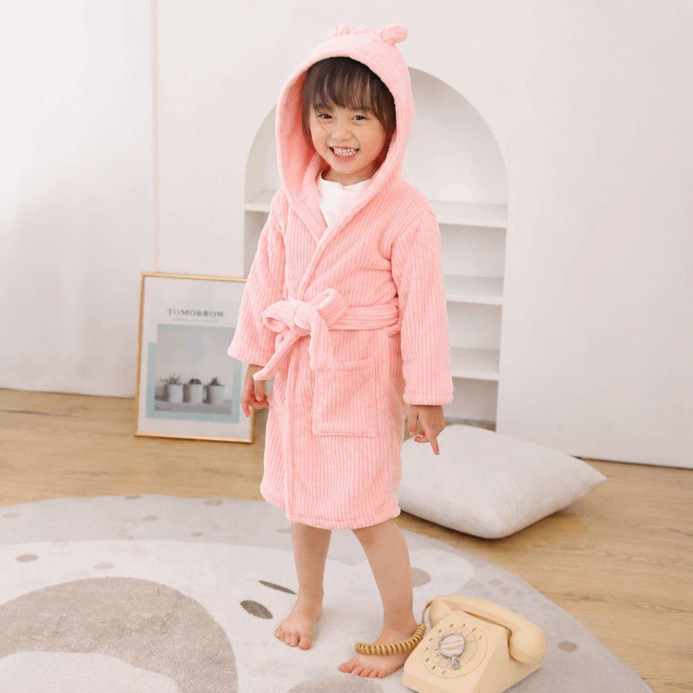 Soft Flannel Robes Clothes Thickened Children's Nightgown High Quality Kids Bathrobe Winter