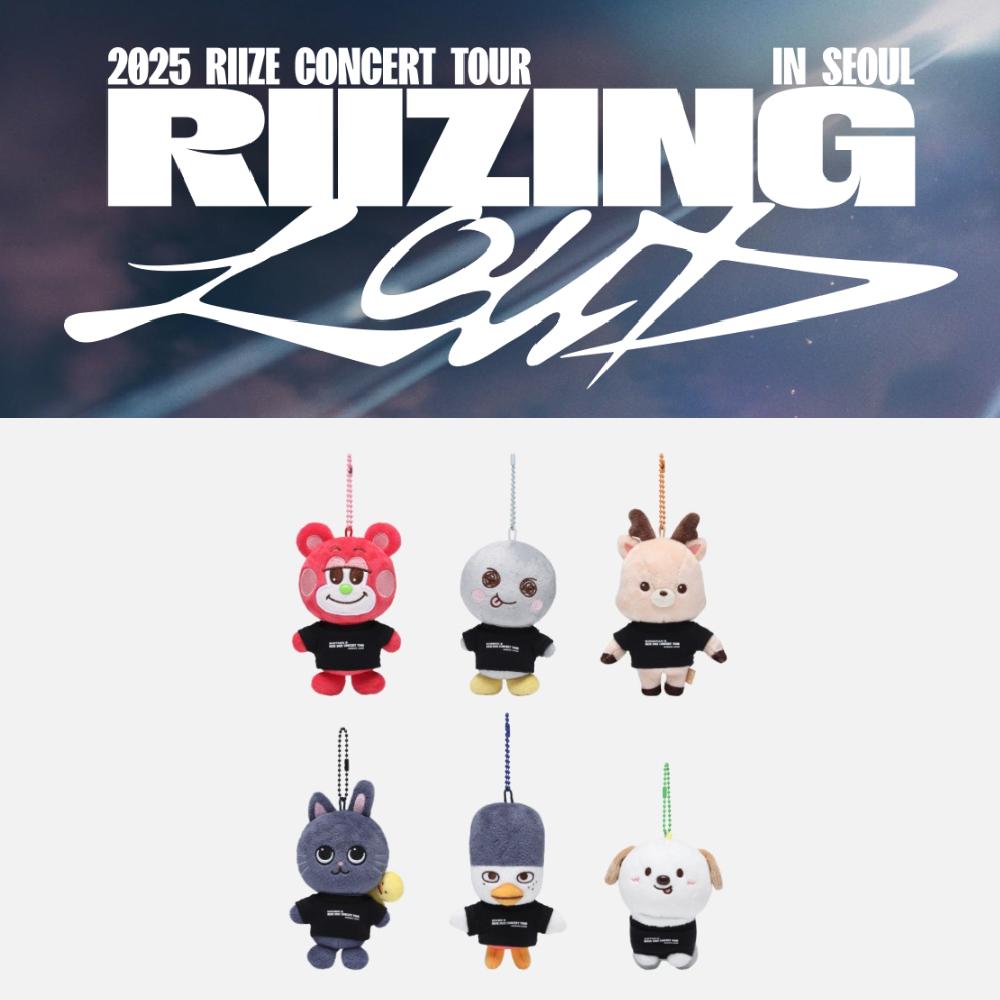 Предзаказ 2025 RIIZE Концертный тур RIIZING LOUD в Сеуле Футболка Little RIIZE
