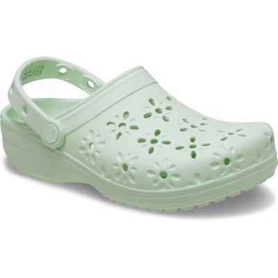 Classic Floral Cut Out Clogs 210927 3yh