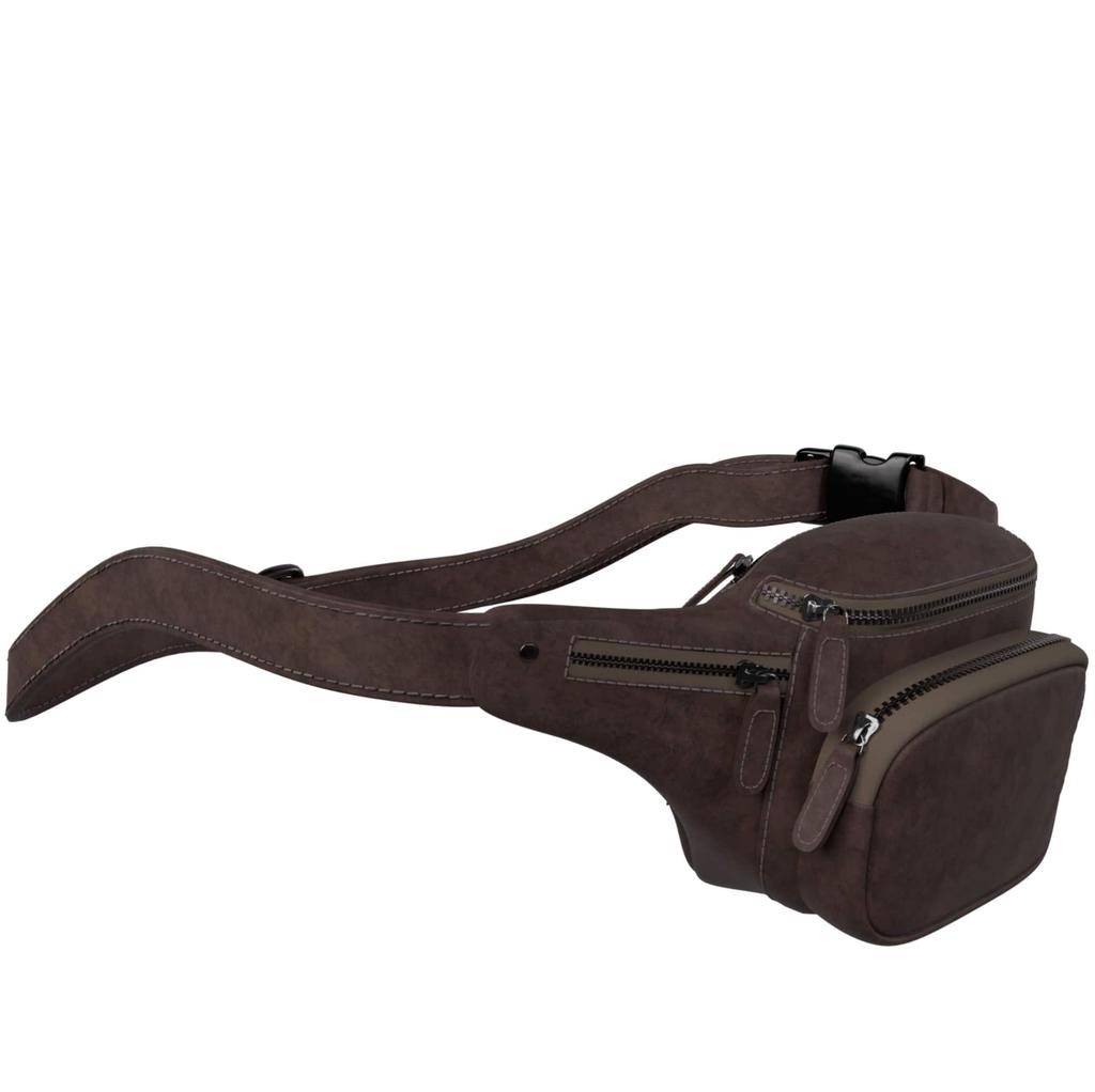 Leder Bauchtasche Herren Tasche Crossbody