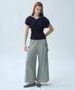 Waiowai Side Strap Pleated Wide Pants_3Colors