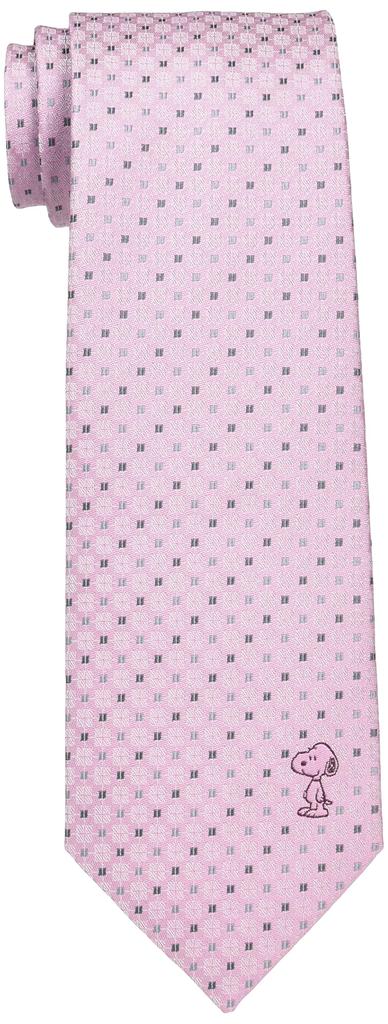 Peanuts Snoopy Tie PNDW0456 Pink SNOOPY Business Brand Tie Gift