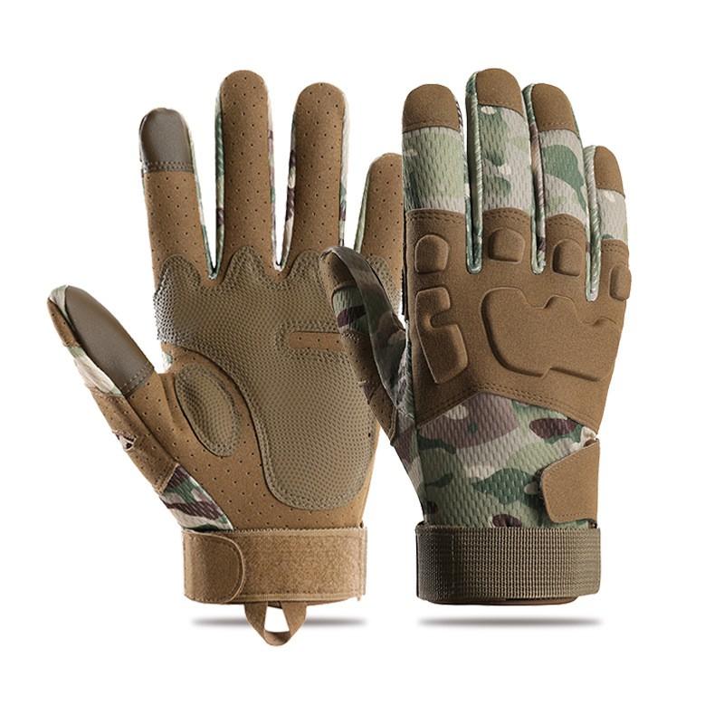 Tactical Half-Finger Gloves Men Women Cycling Training Outdoor Sports Touchscreen Compatible Anti-Slip Wrist Support