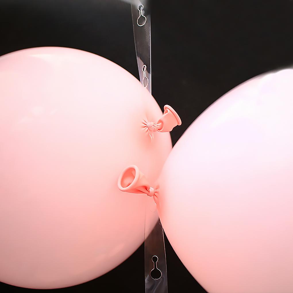 Balloon Strip Party Balloons Chain Holder Frame Christmas Festival Birthday Window Decorating Indoor Garden DIY Accessories