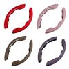 Suede Leather Car Steering Wheel Cover Wear-resistant Winter Warm Anti-skidding