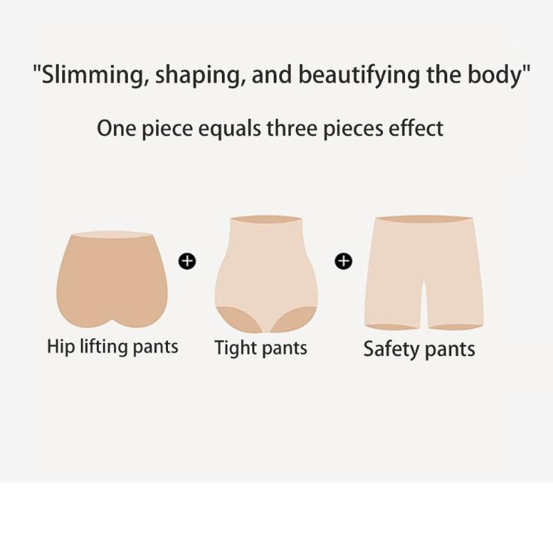 Tummys Controls Shapewear Women Seamlesses Butter Lifter Safety Pant Body Shaper Highs Waist Seamlesses Thigh Slimmer