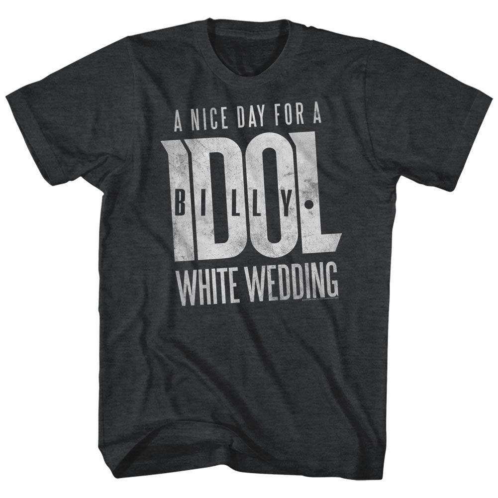 Billy Idol Wht Wedding Music T-shirt Tops Tees Men s Women s Unisex M