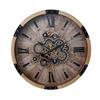 Vintage Wall Clock Wooden Luxury Wall Watches Living Room Decoration Clocks Large Bedroom Watch Elegant Aesthetic Home Decor
