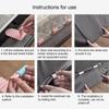 Set of 6 Sturdy PP Materials Sheet Straps for Keeping Sheet Neat and Tidying Secure in Any Bedroom Setting Daily Use