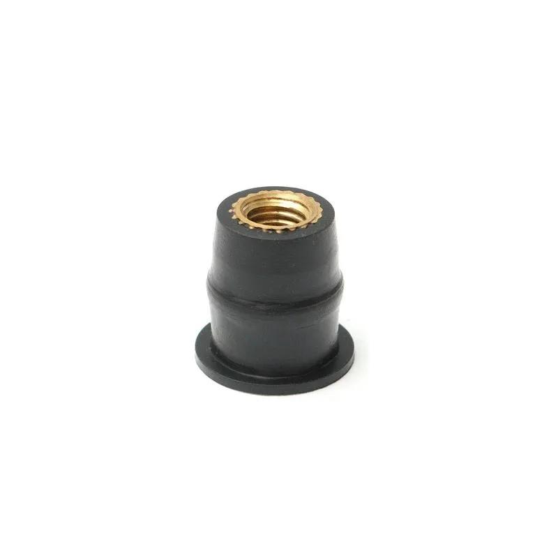 10PCS Universal M5 Rubber Nuts Motorcycle Windscreen Windshield Bolts Screws Nut Fastener for Honda Suzuki Yamaha Kawasaki