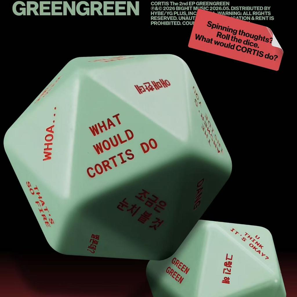 CORTIS  2nd EP Album [GREENGREEN] (Dice Ver.)