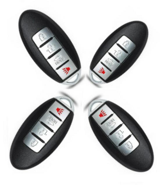 Compatible with NS Livina 3+1 Button 315 MHz 46 Chip Smart Remote Key