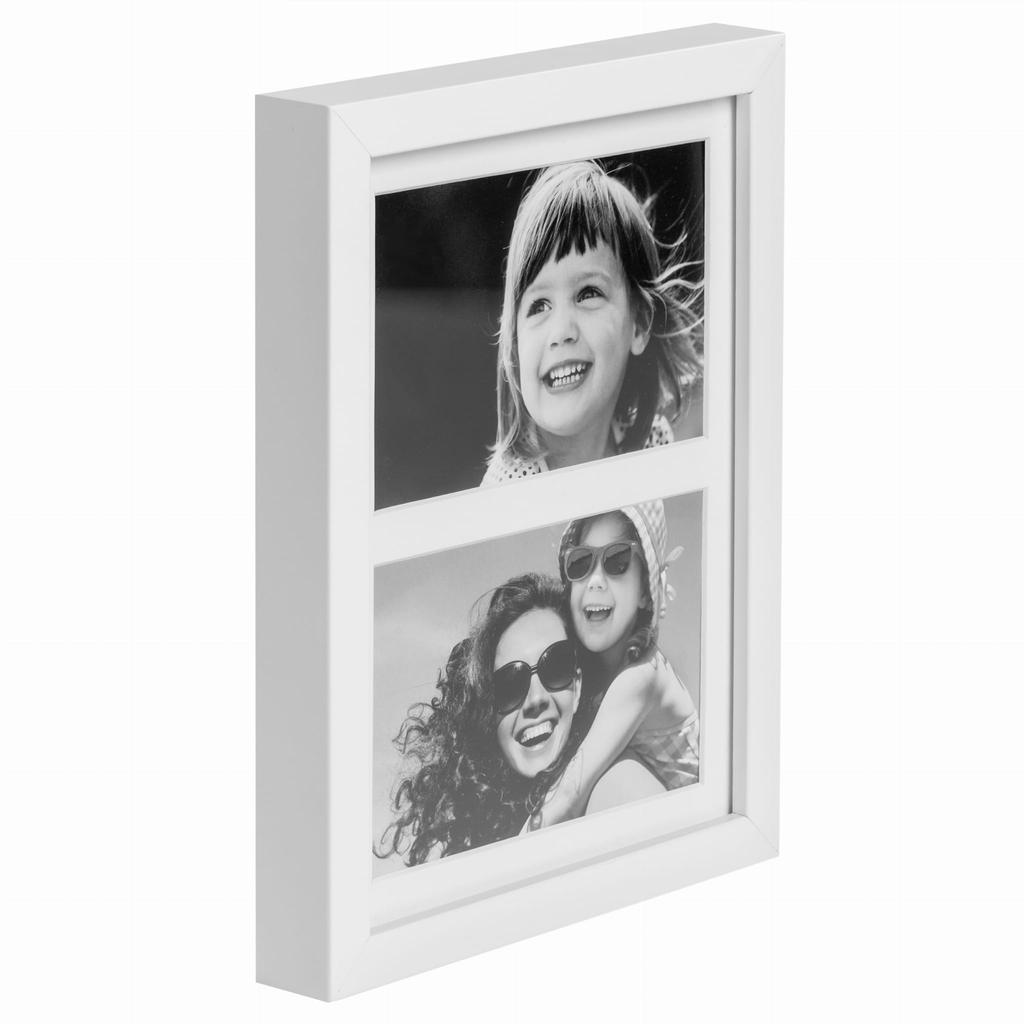 Gallery Photo Frame 17x23 For 2 Photos 10x15 White Bd Art