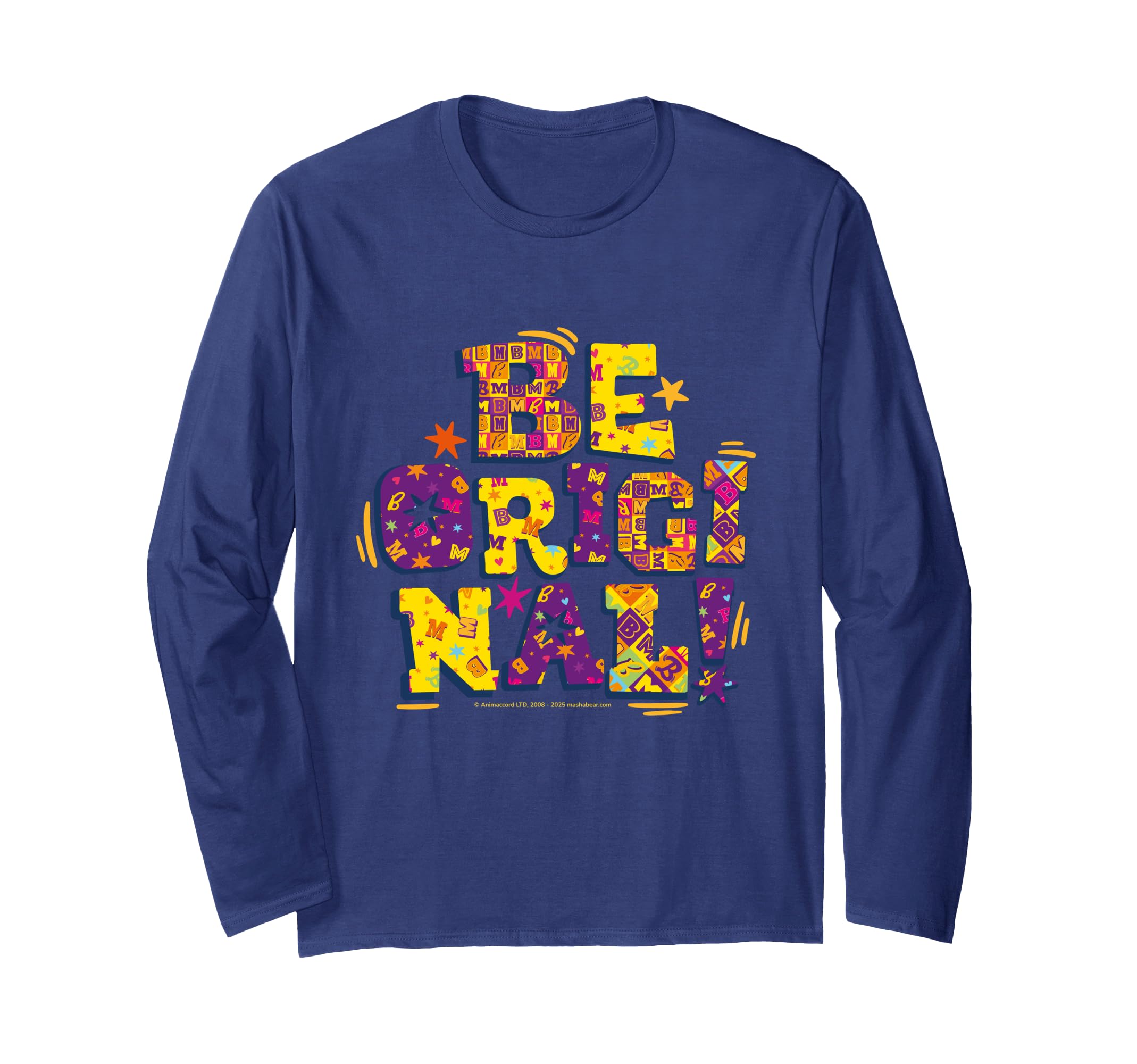 Be Urban. Original! Long-sleeved T-shirt синий