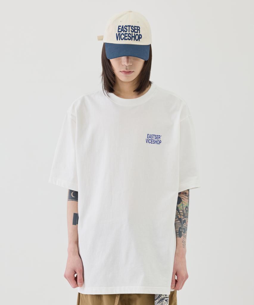 Iseuteuseobiseusyab Vice Shop Half T - White