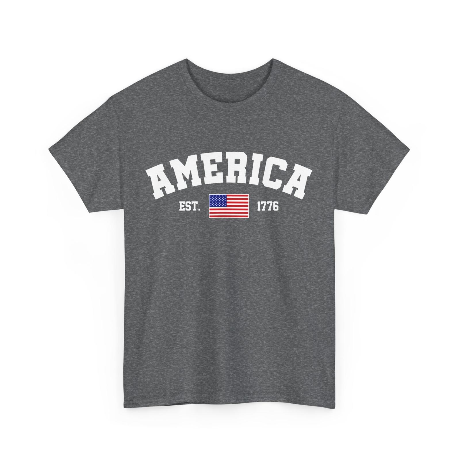 4th of July Shirt, American Flag Fourth of July Men T-Shirt S