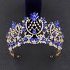 Rhinestone Baroque Pageant Crowns Luxury Crystal Queen Princess Tiara  Birthday Party