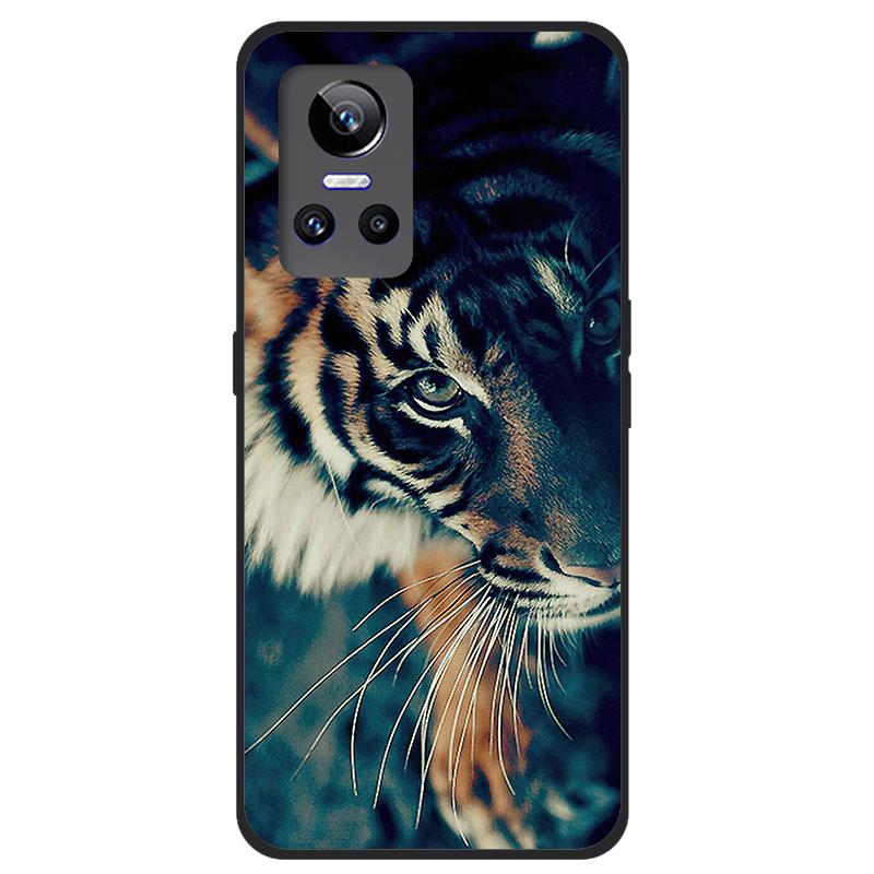 For Realme GT Neo 2 5G Case TPU Silicone Soft Cartoon Clear Case for Realme GT Neo 2 3 Neo3 Phone Cover Neo2T Transparent Coque